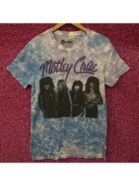 Motley Crue Rock Tie Dye Tshirt size Small